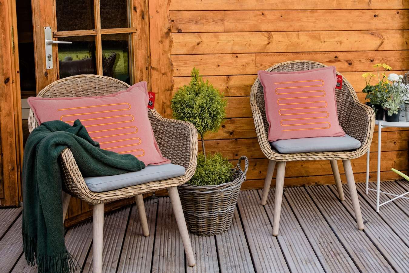 Feel Home Verwarmend Kussen met Power bank