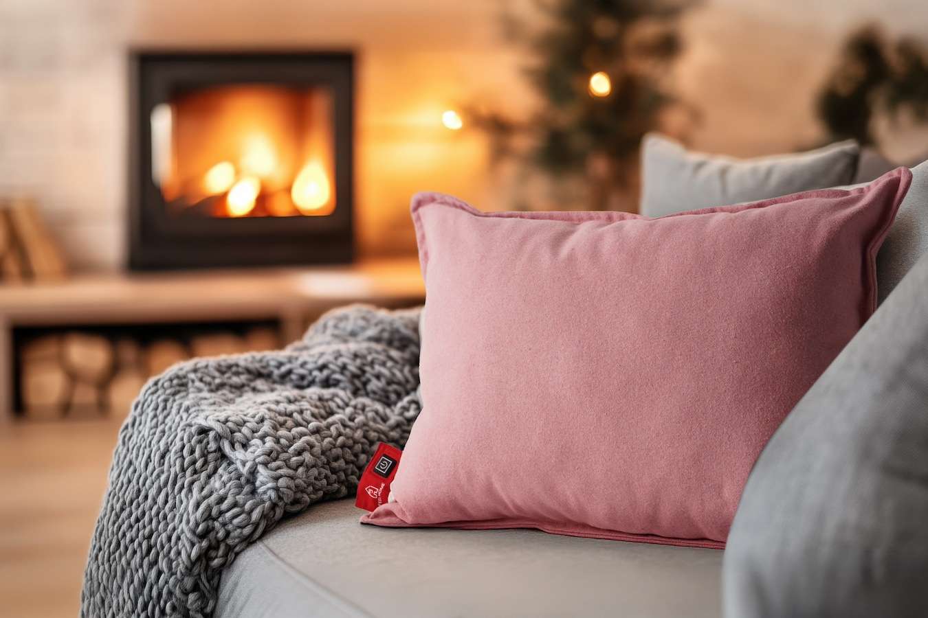 Feel Home - Verwarmend Kussen met Power bank