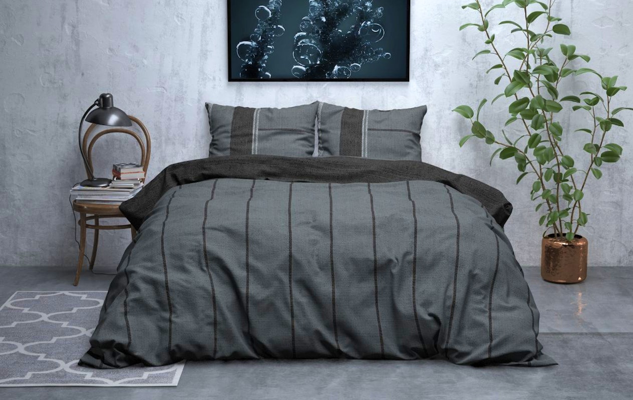 KGS Beddengoed van katoengaas, 240 x 260 cm, salie KGS Beddengoed van katoengaas, 240 x 260 cm, salie