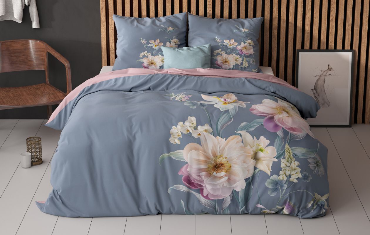 Sleeptime Dekbedovertrek Gigi Blauw 240 x 200/220