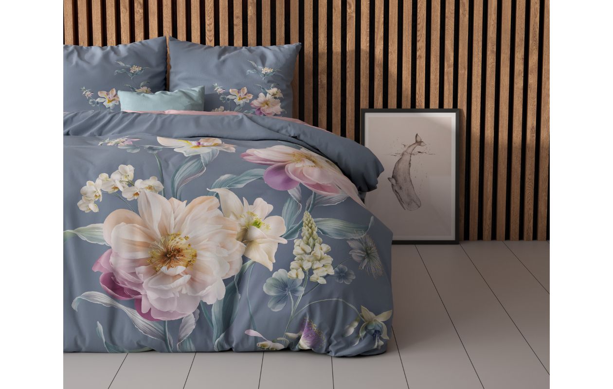 Sleeptime Dekbedovertrek Gigi Blauw 240 x 200/220