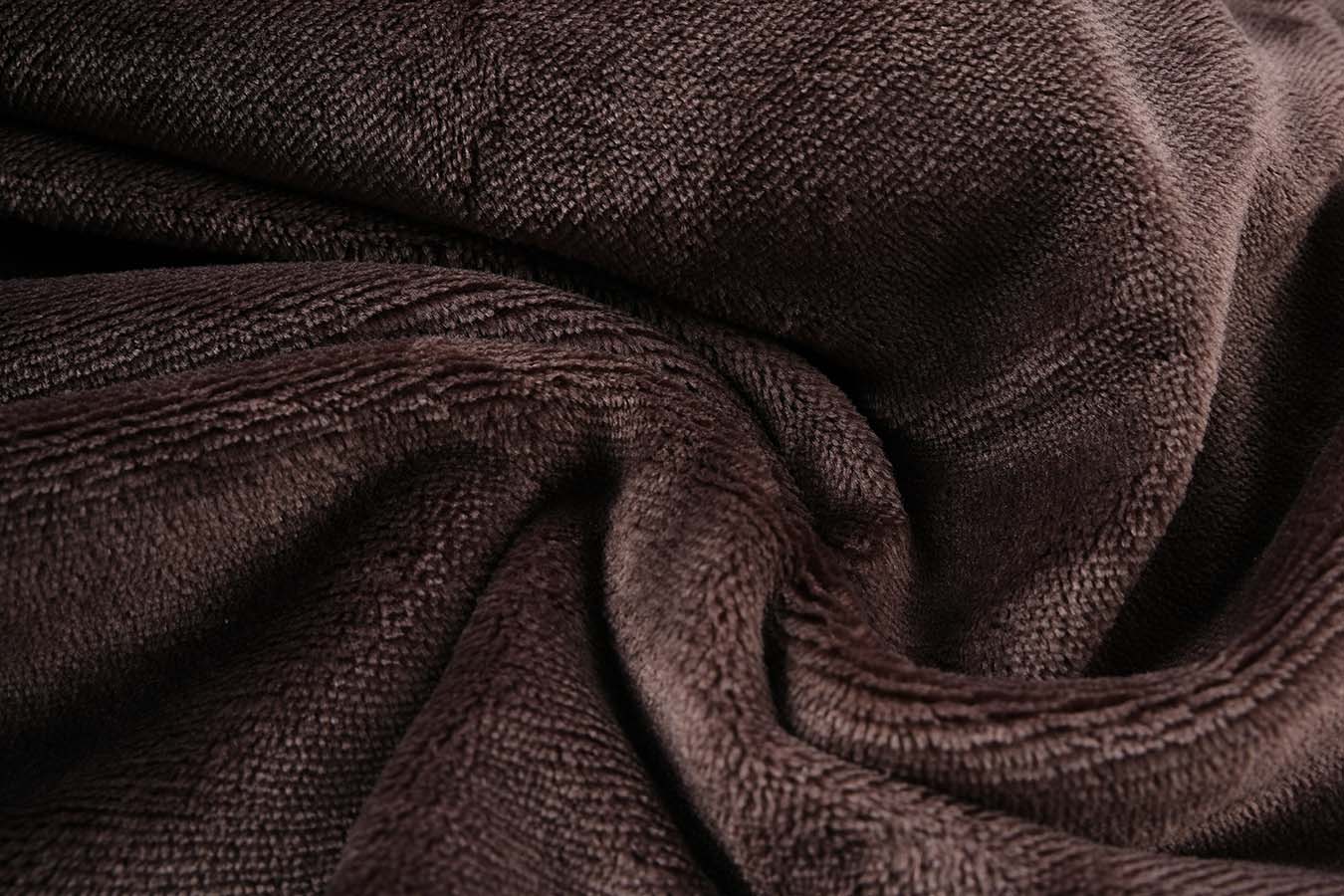 Larson - Elektrisch fleece deken - 160x120 cm - Bruin