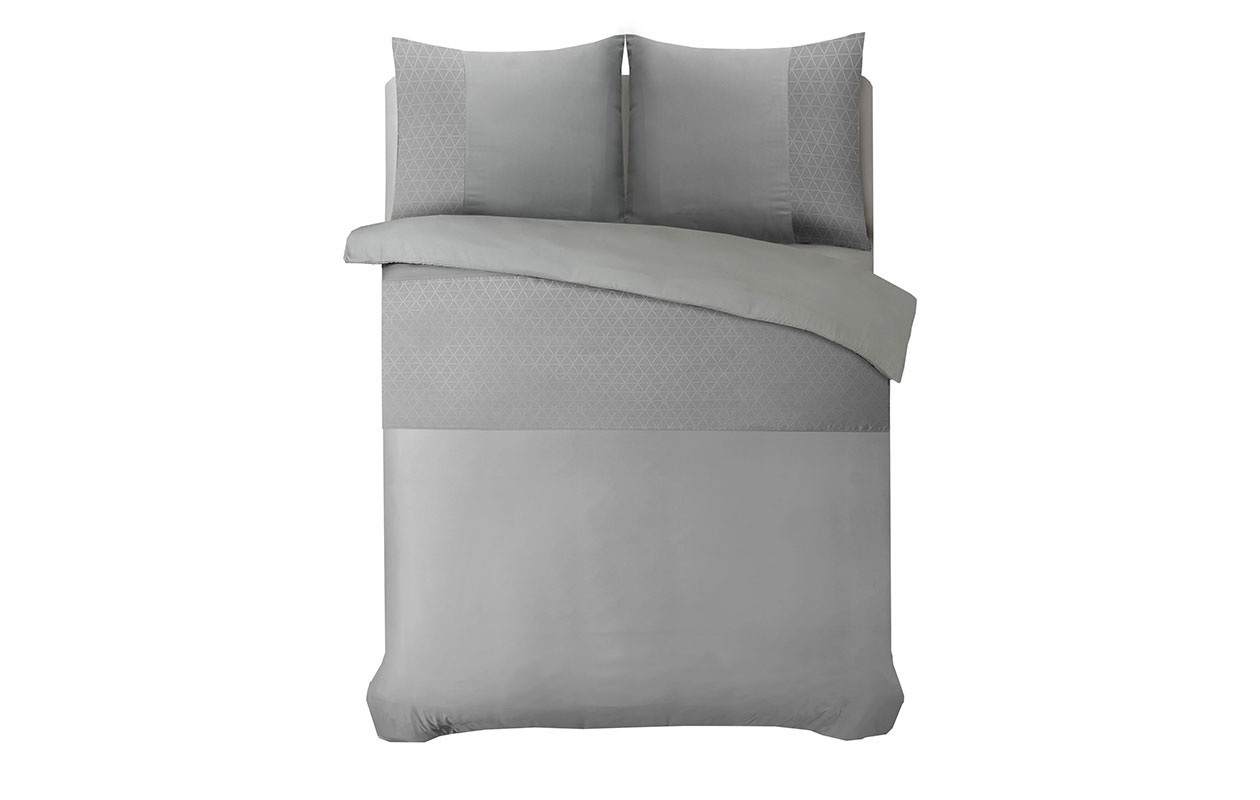 Sleeptime Embossed Monte Negro Sand Dekbedovertrek – 240x200/220 cm