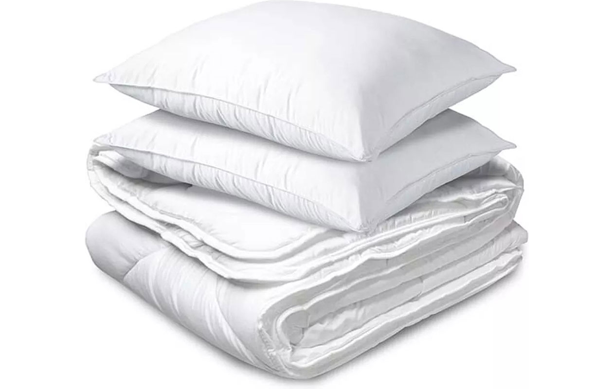 Set Donsulette dekbed 240x200cm + 2x Hoofdkussen