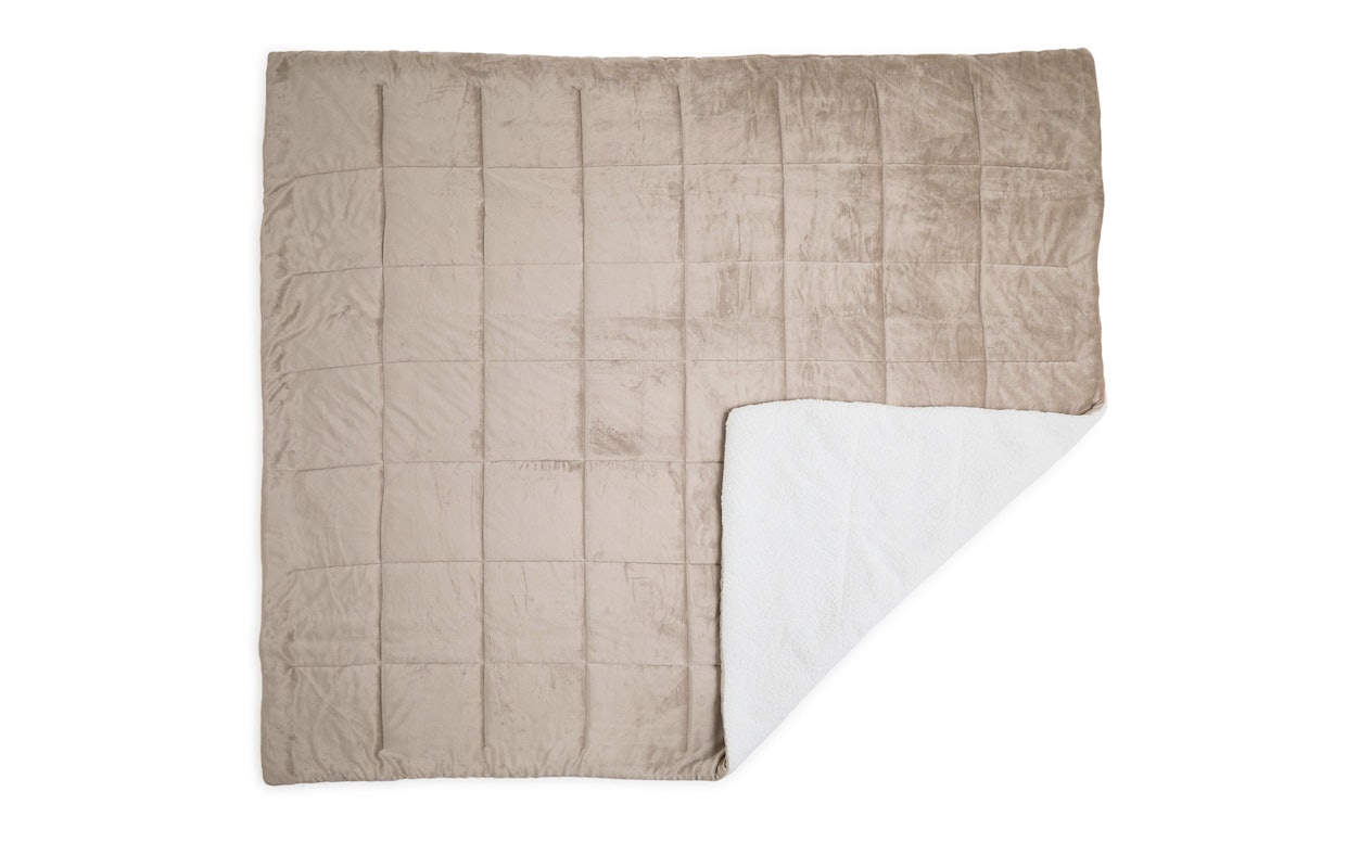 SleepMed 2-zijdige luxe sherpa deken - 140 x 200 cm