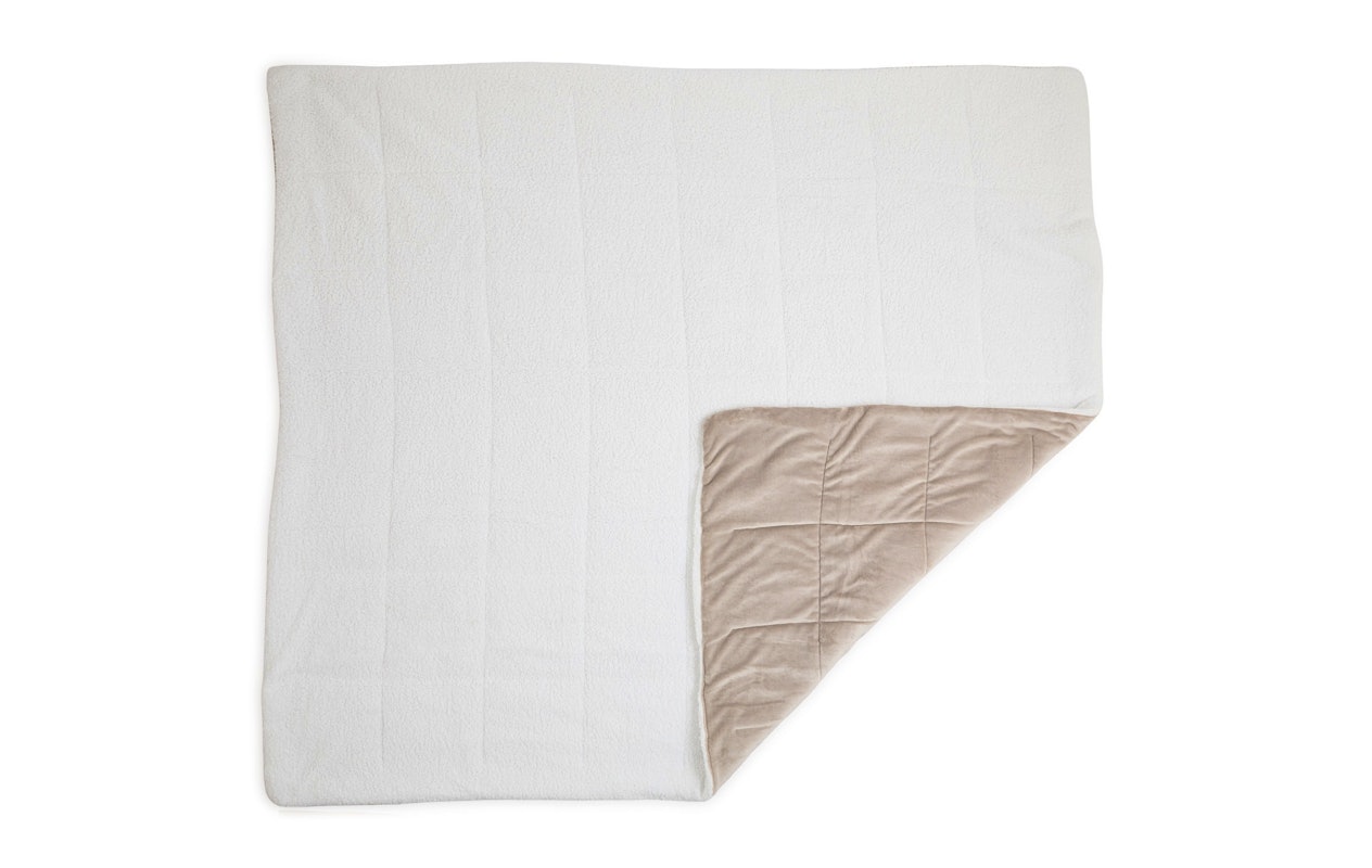 SleepMed 2-zijdige luxe sherpa deken - 140 x 200 cm
