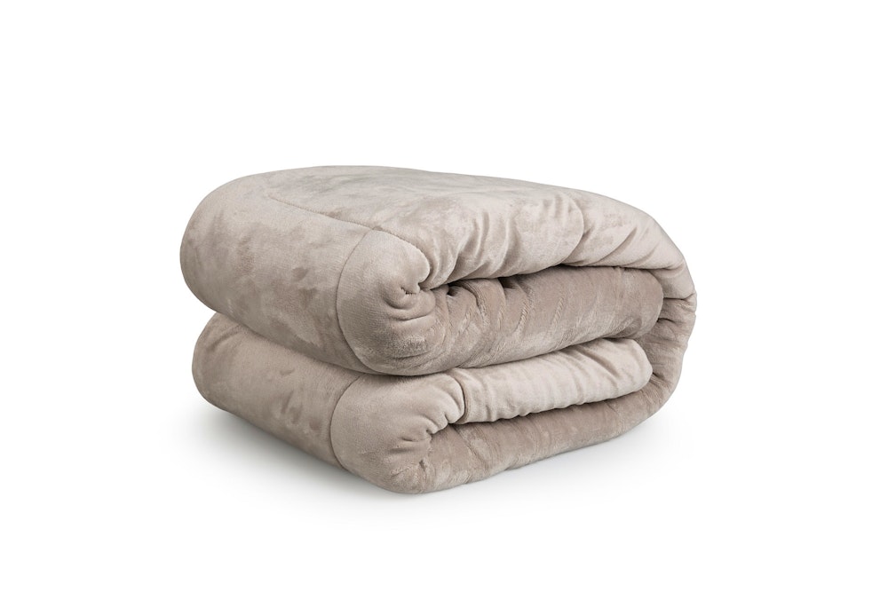 SleepMed 2-zijdige luxe sherpa deken - 140 x 200 cm