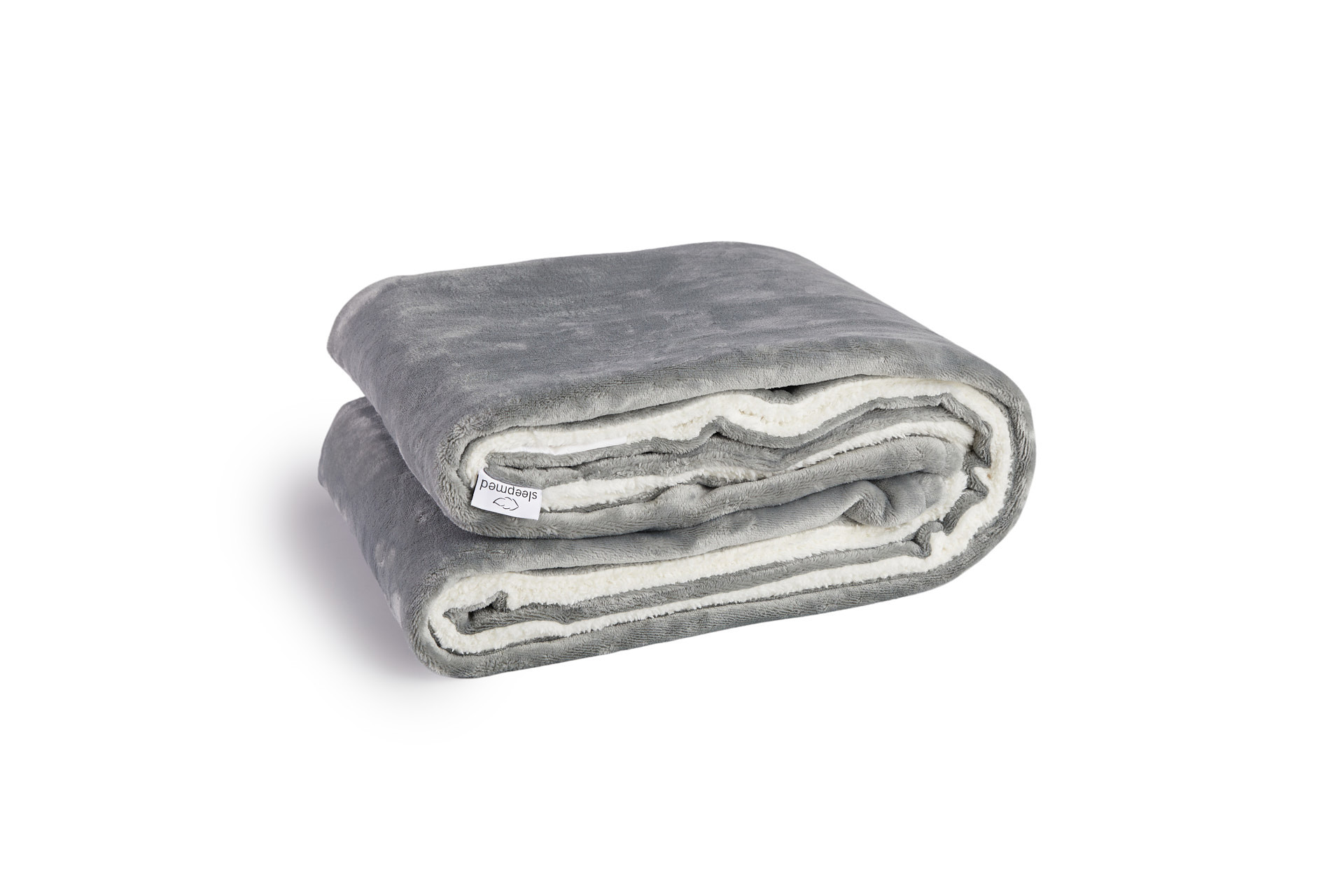 Sleepmed Elektrische knuffeldeken - Lichtgrijs