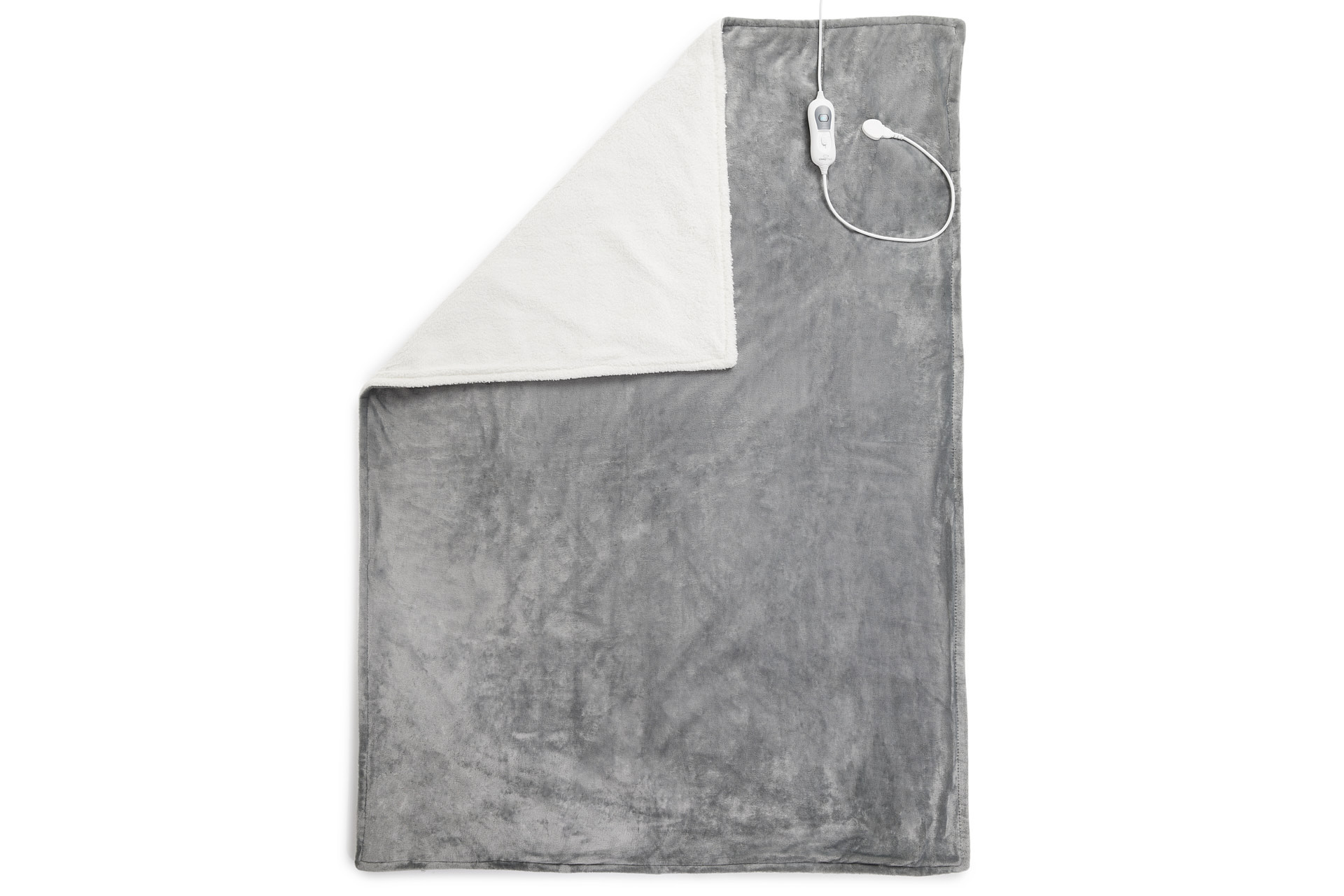 Sleepmed Elektrische knuffeldeken - Lichtgrijs
