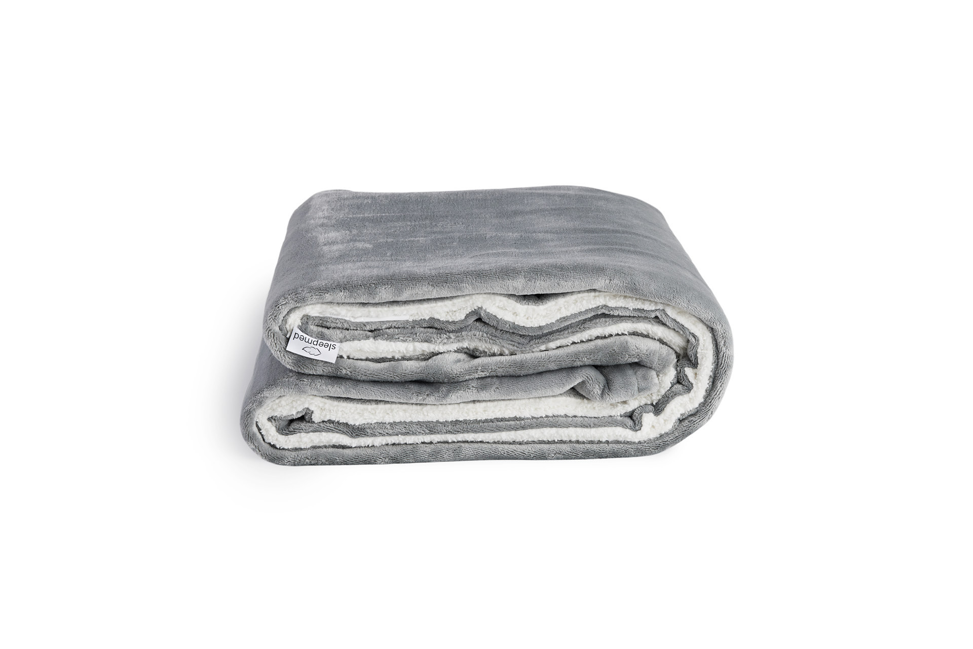Sleepmed Elektrische knuffeldeken - Lichtgrijs