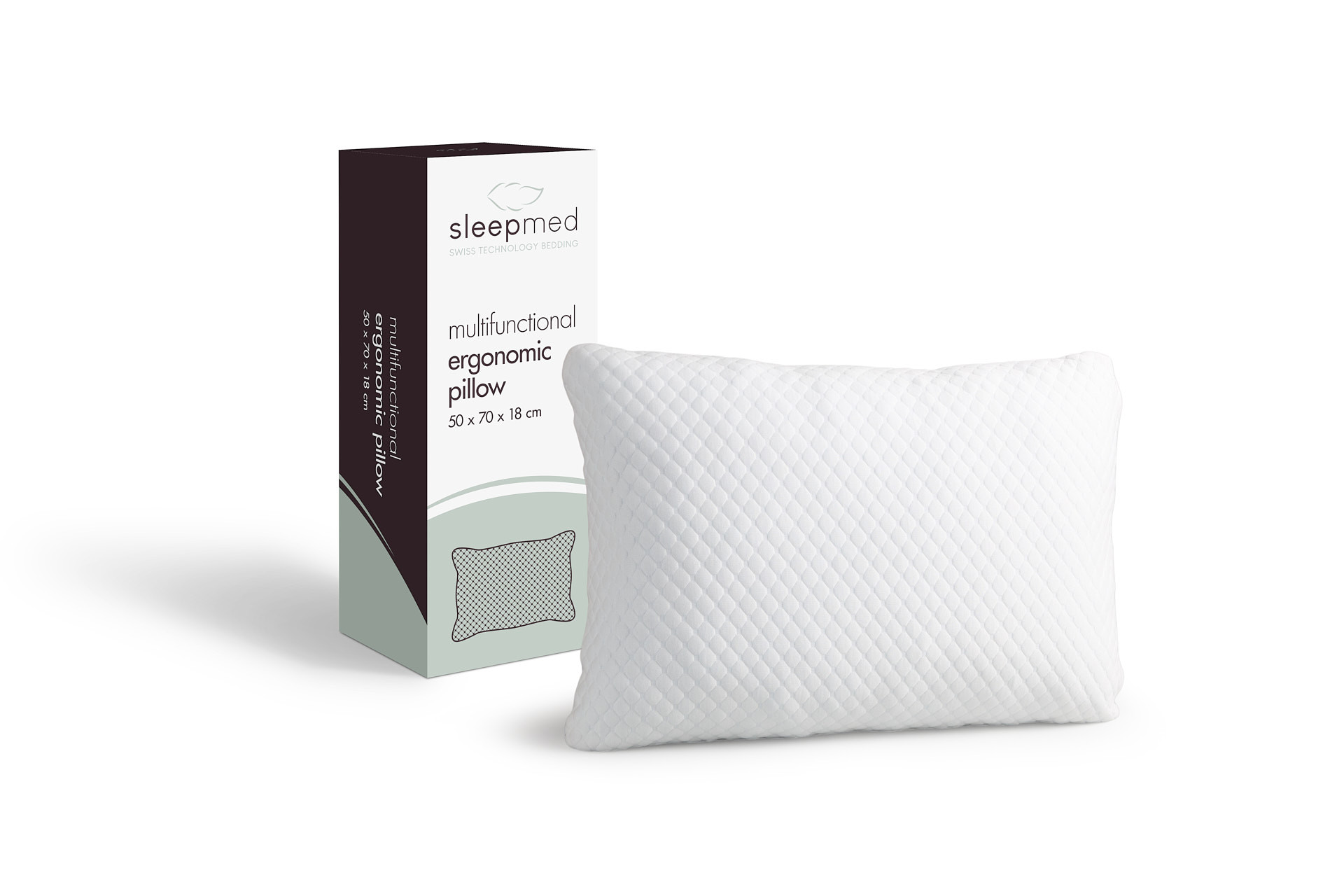 SleepMed Multifunctioneel ergonomisch kussen