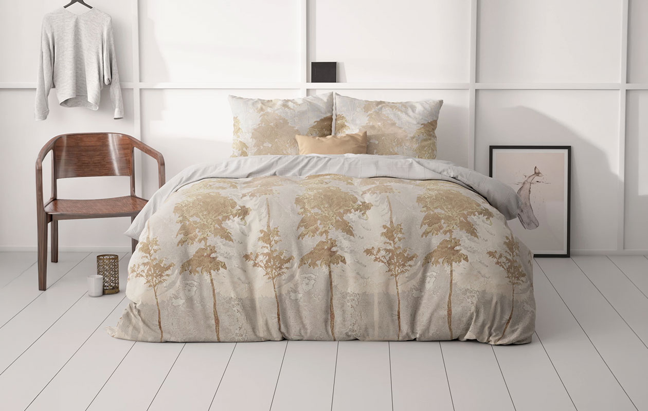 Housse de couette Sleeptime Classy Or