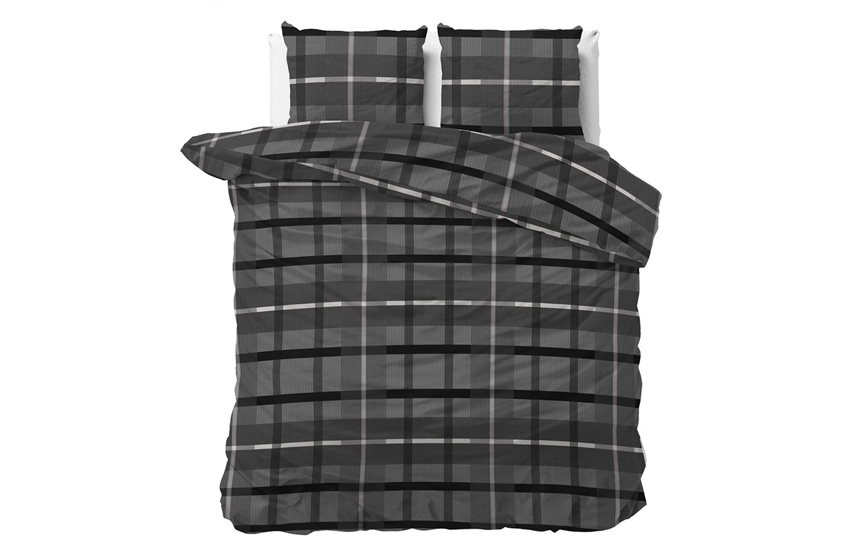 Sleeptime Classy Vintage Check Dekbedovertrek – 240x200/220 cm
