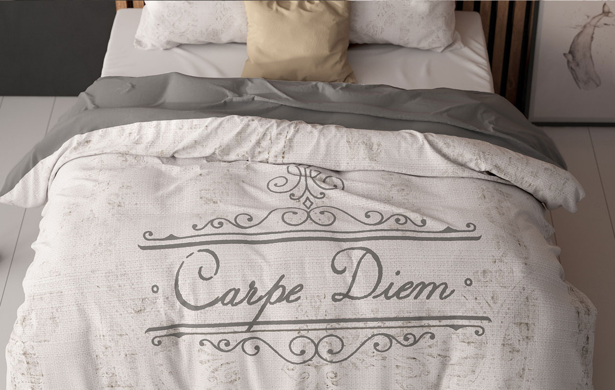 Sleeptime Dekbedovertrek Carpe Diem (240x200/220)