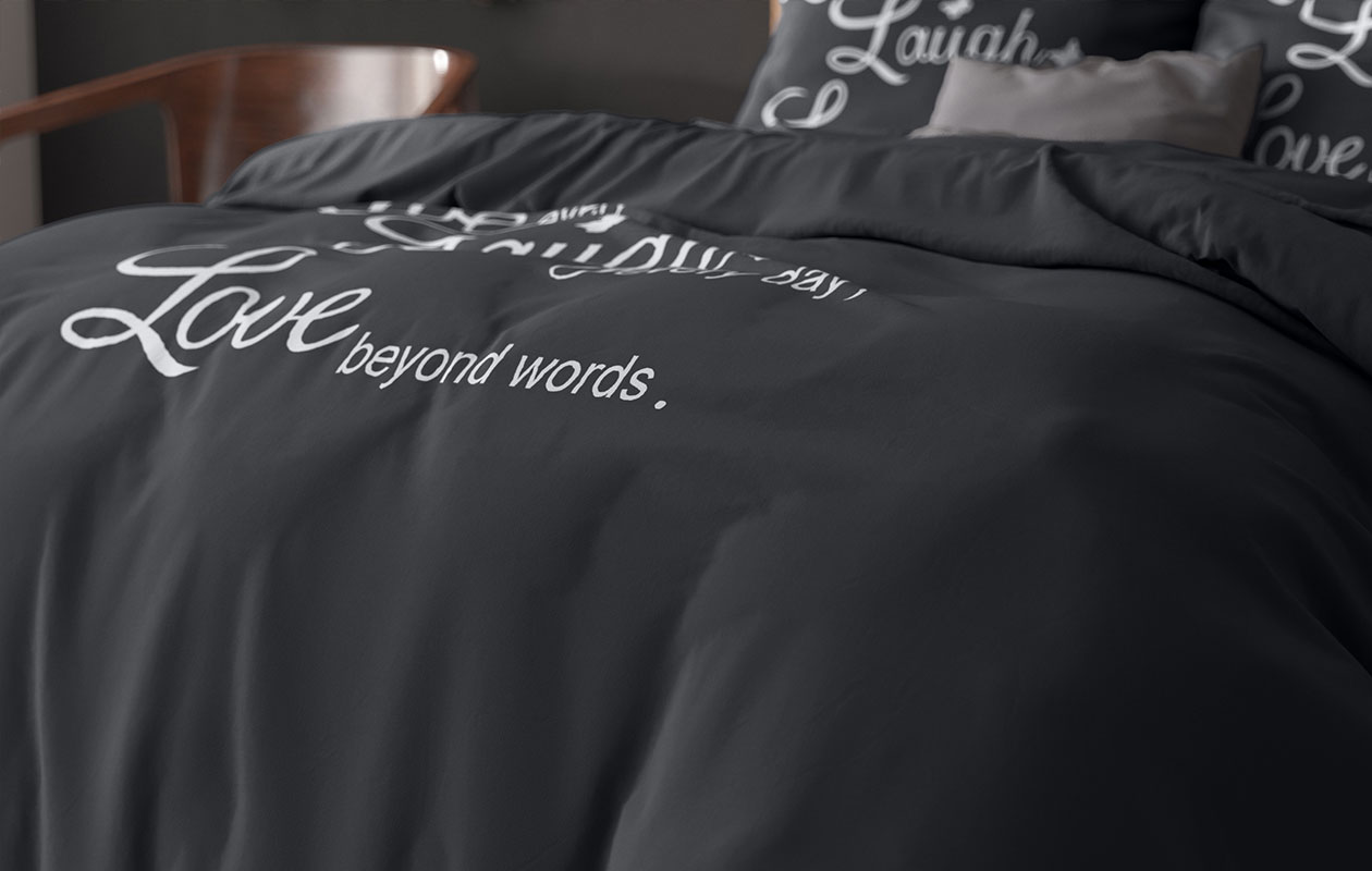 Sleeptime Dekbedovertrek Live, Laugh and Love - (240x220/200)