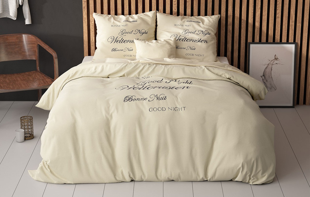 Sleeptime Dekbedovertrek Welterusten - (240x220/200cm)