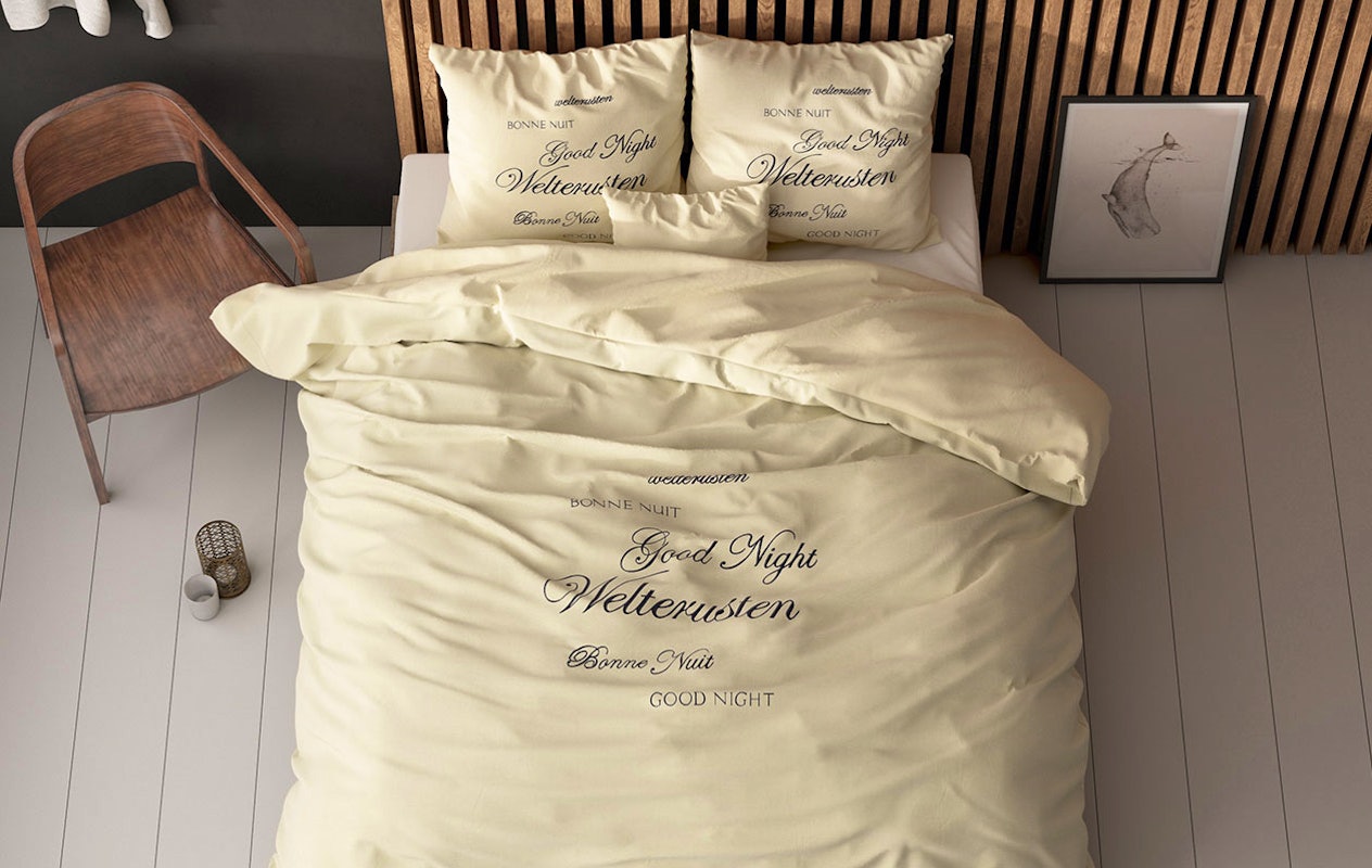 Sleeptime Dekbedovertrek Welterusten - (240x220/200cm)