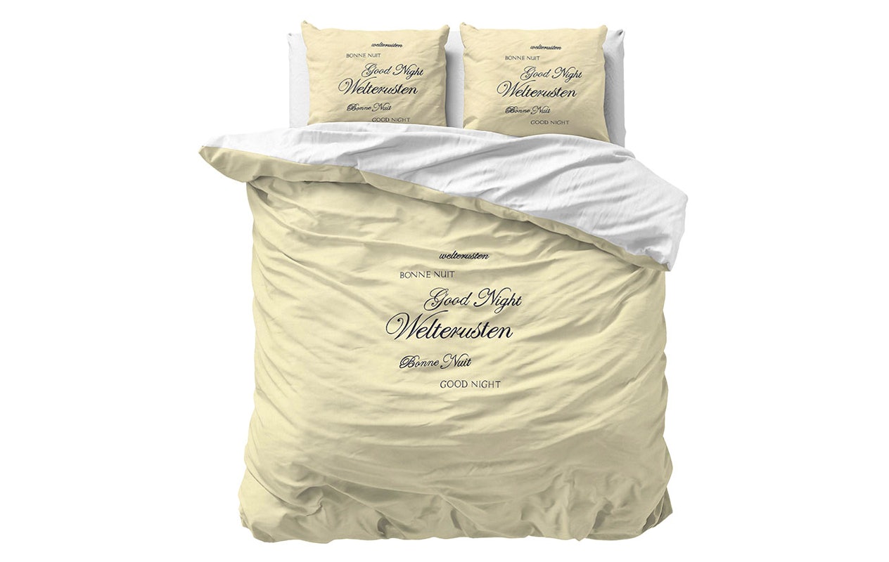 Sleeptime Dekbedovertrek Welterusten - (240x220/200cm)