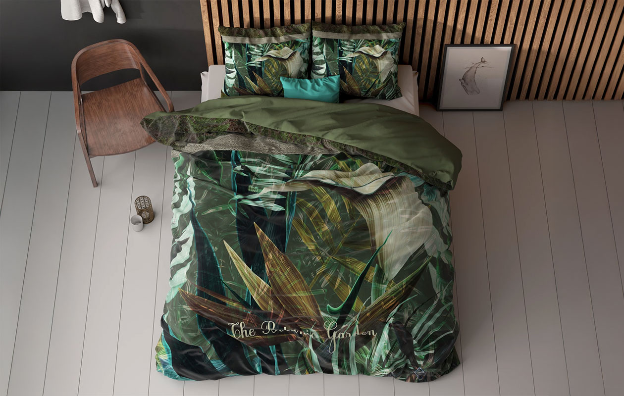 Sleeptime dekbedovertrek botanic garden 240x200/220 cm
