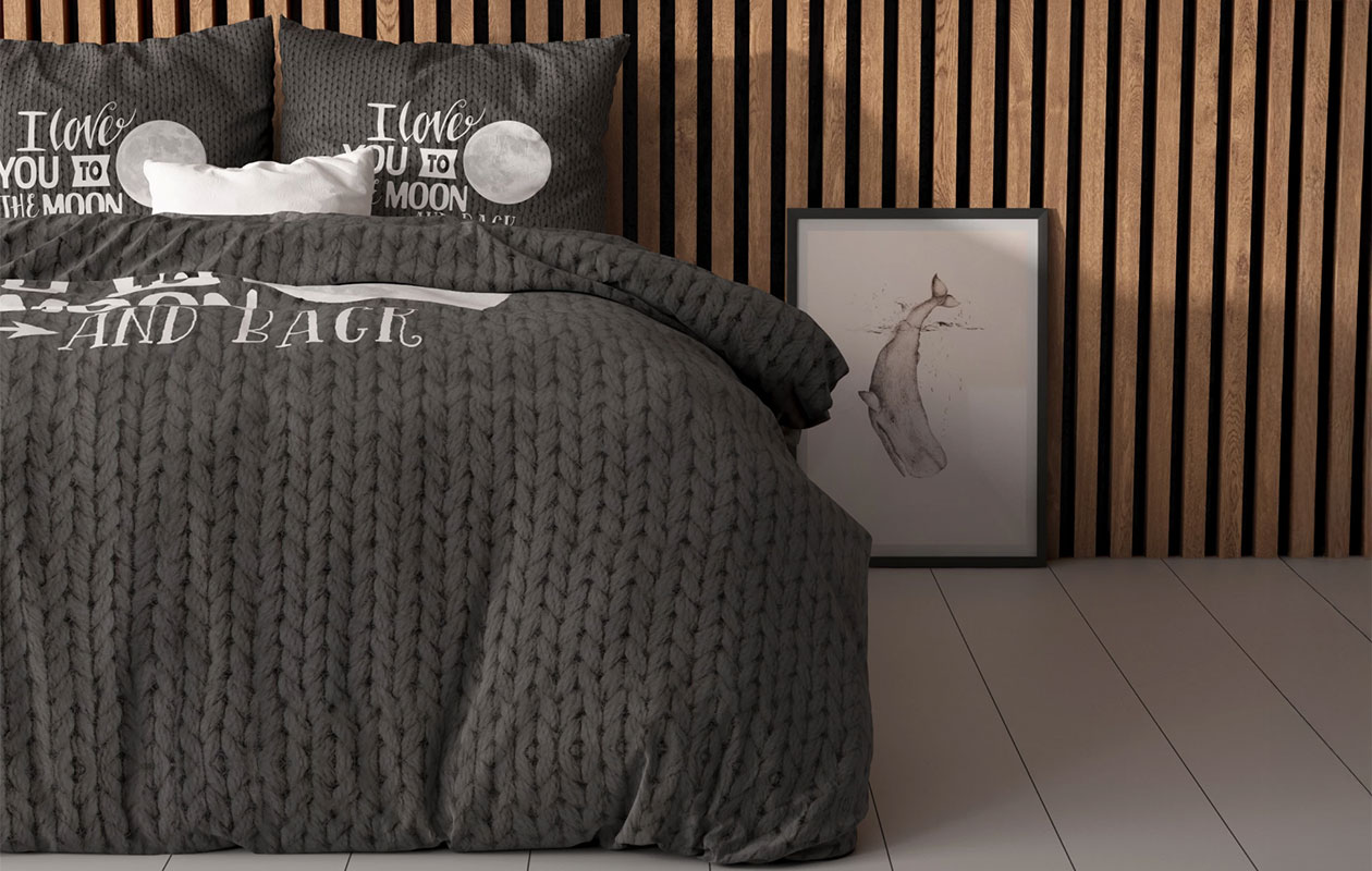 Sleeptime dekbedovertrek essentials Moon and Back 240x200/220 cm