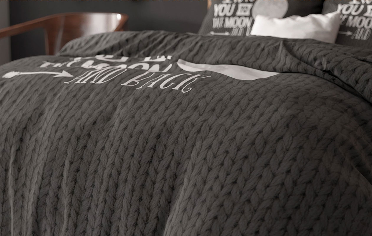 Sleeptime dekbedovertrek essentials Moon and Back 240x200/220 cm