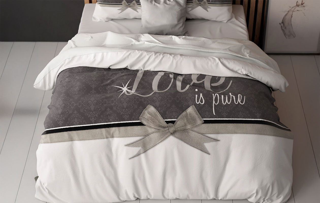 Sleeptime Essentials Pure Love White Dekbedovertrek – 240x200/220 cm