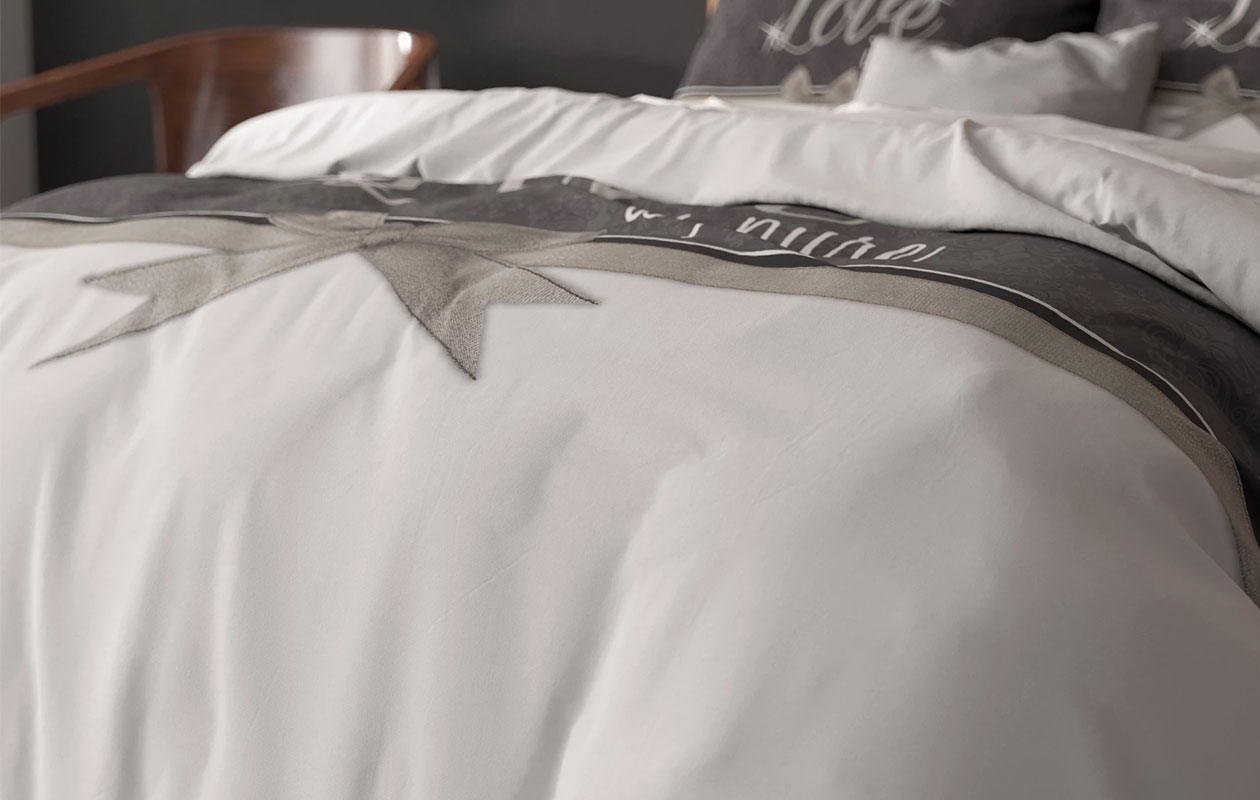 Sleeptime Essentials Pure Love White Dekbedovertrek – 240x200/220 cm