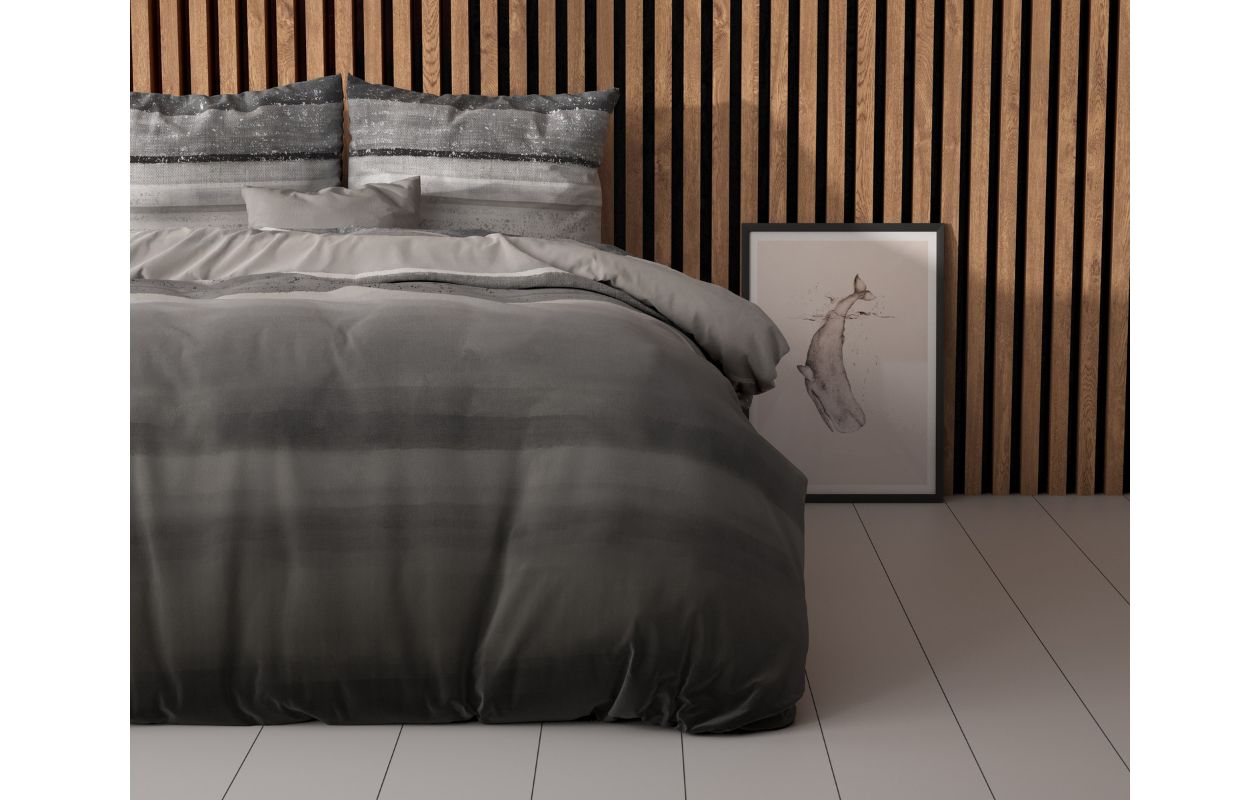 Sleeptime dekbedovertrek Marcus Taupe 240 x 220