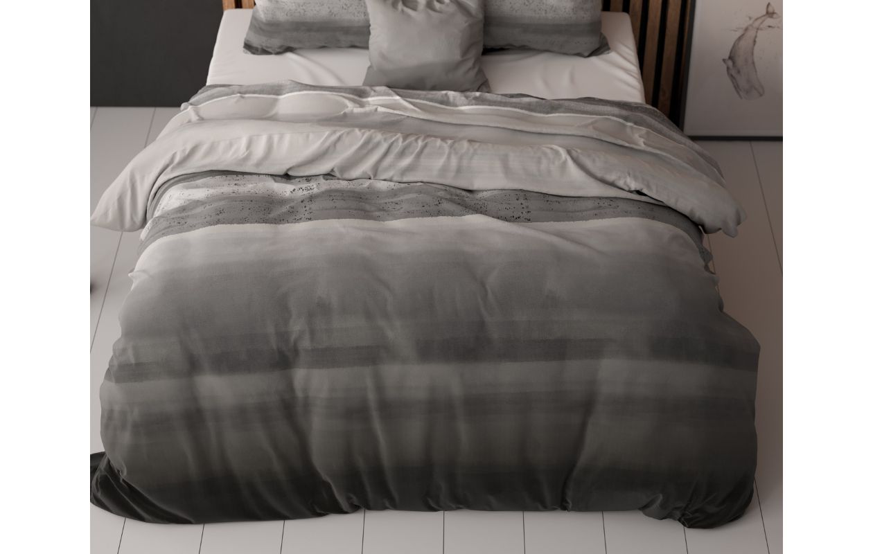 Sleeptime dekbedovertrek Marcus Taupe 240 x 220