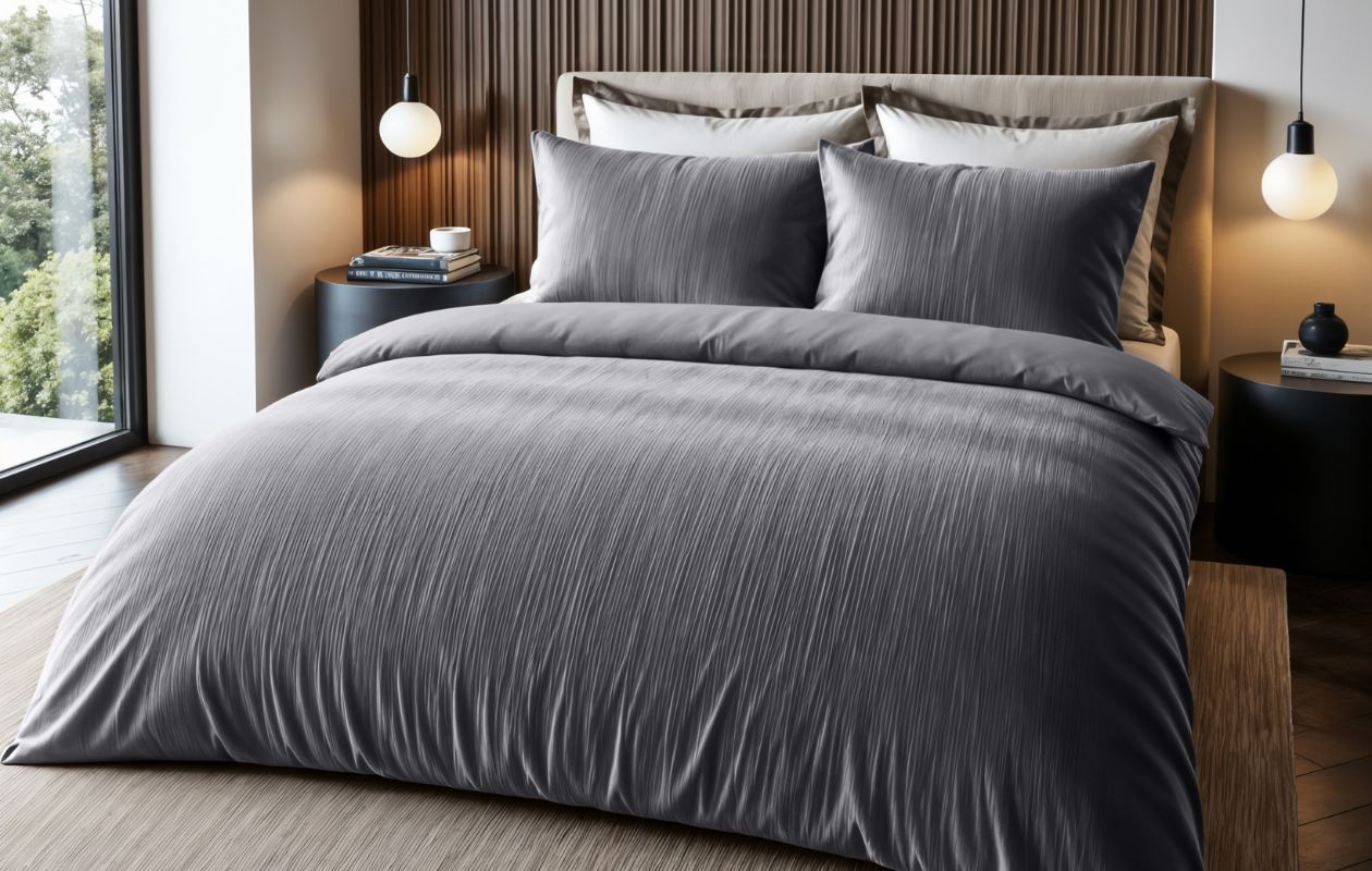 Sleeptime Velvet Cartier Antraciet 240 x 200/220 cm