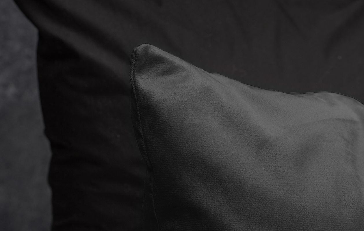 Sleeptime dekbedovertrek velvet antraciet 240 x 200/220 cm