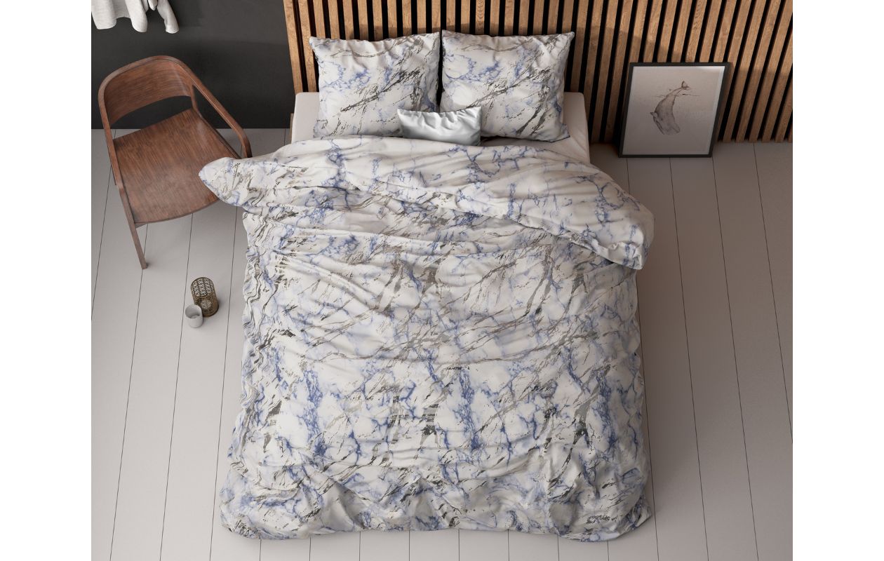 Sleeptime Glamour Ocean Blauw 240 x 220 cm