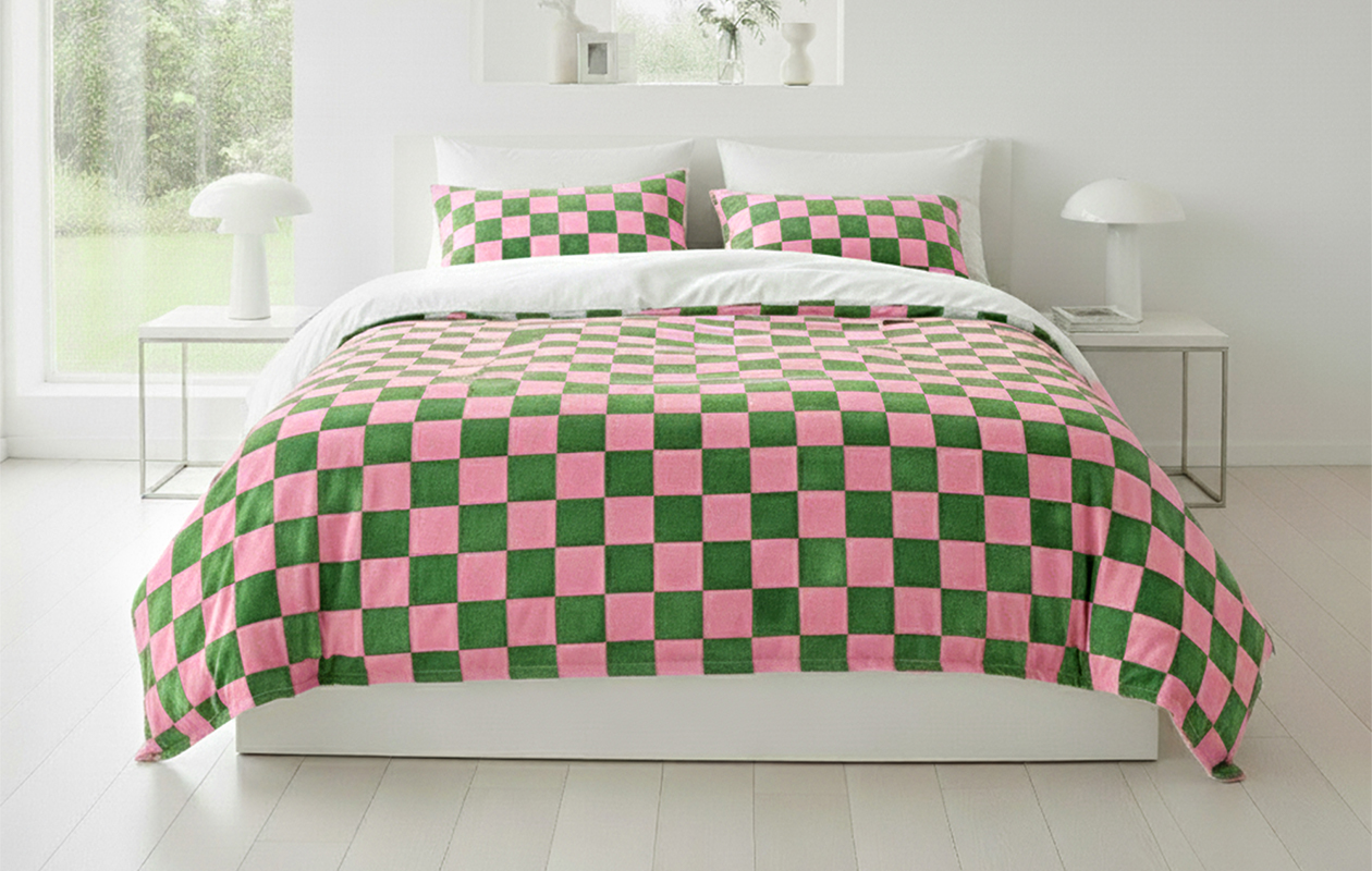 Zydante® Dekbedovertrekset Chess (240x200/220) + 2 kussenslopen