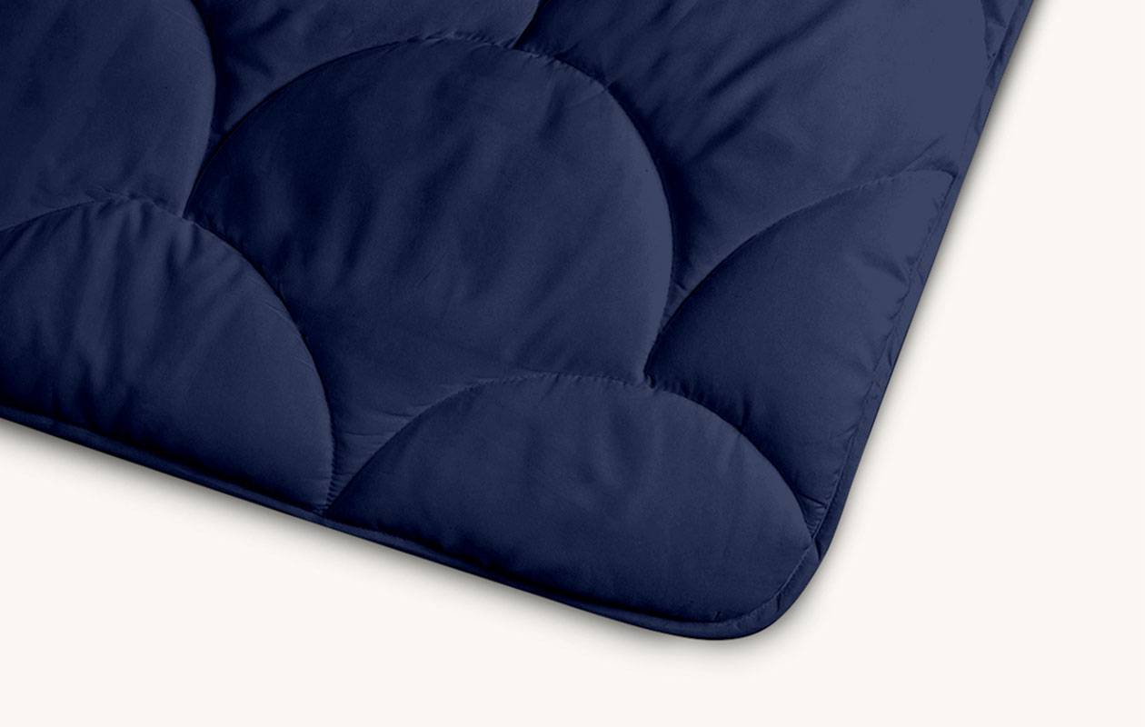 Zydante® Eazzzy Couette Bleu Foncé – 240 x 200 cm