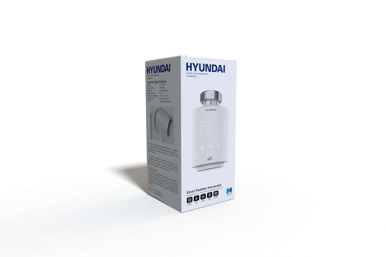 Slimme energiebesparende verwarmingsthermostaat met wifi en app