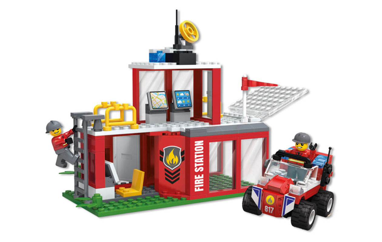 Blocki Bouwblokken – Brandweerkazerne