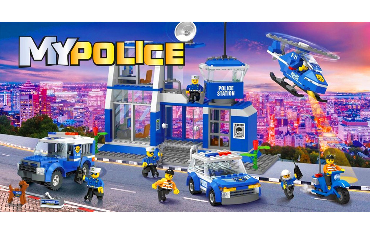 Blocki Bouwblokken – Politie Hoofdkwartier