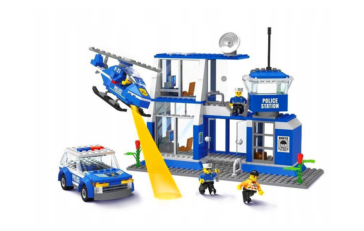 Blocki Bouwblokken – Politie Hoofdkwartier