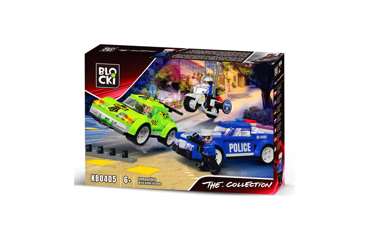 Blocki Bouwblokken-set – City Racing