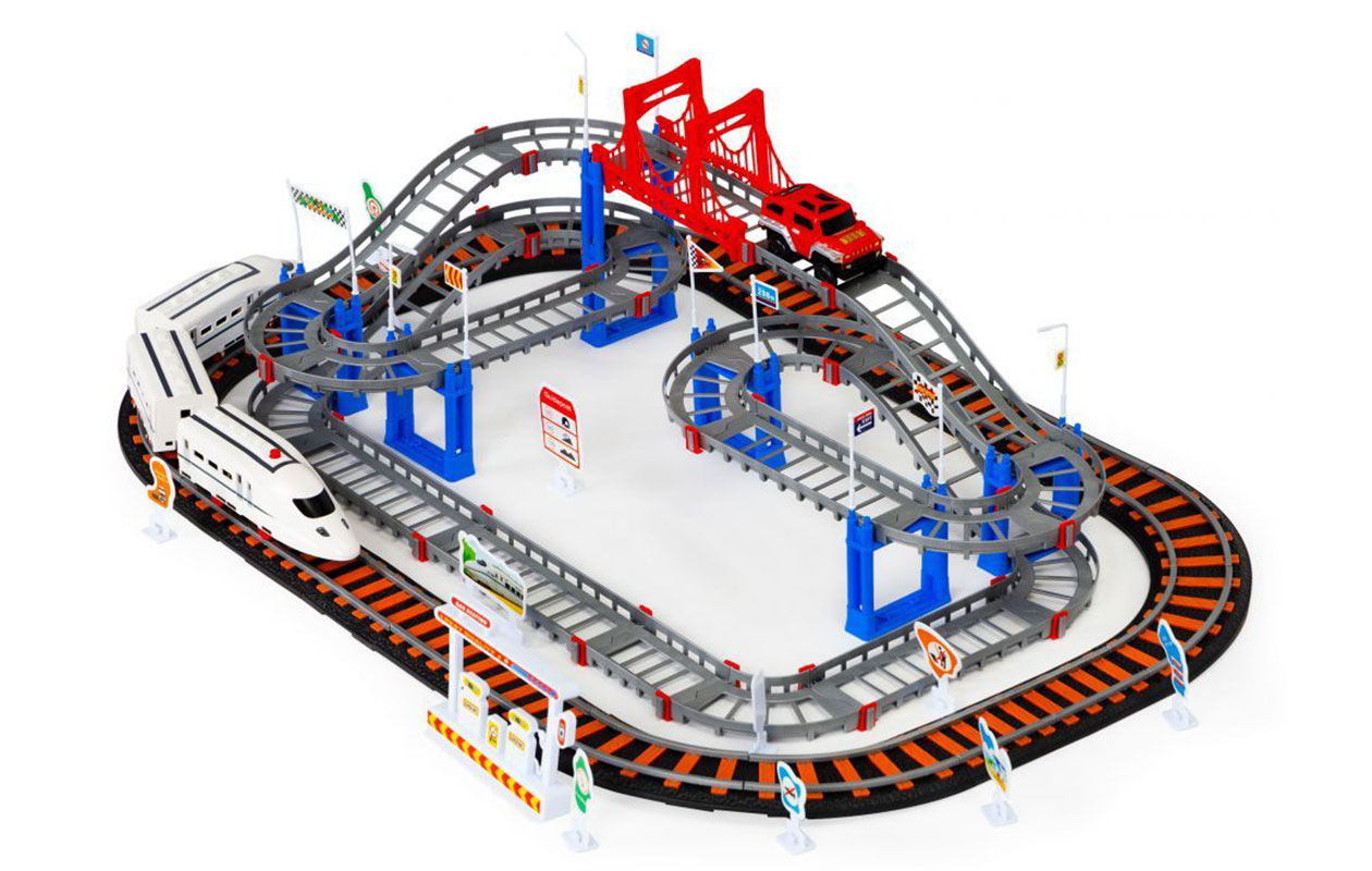 City Racebaan op Batterijen – 108-delig