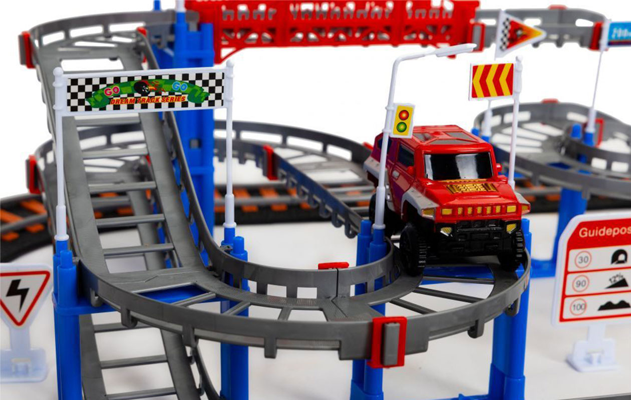 City Racebaan op Batterijen – 108-delig