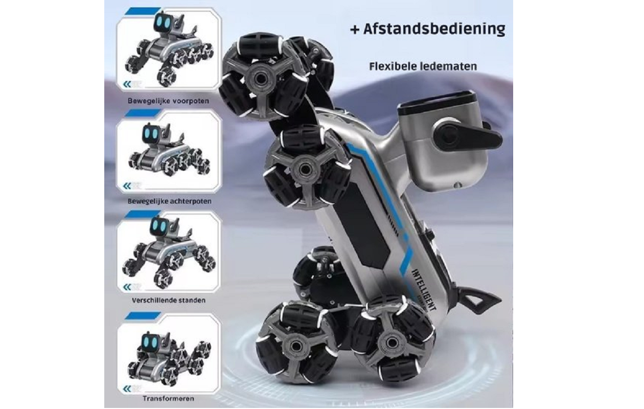 Dutch Wanted – Robot Hond met Afstandsbediening