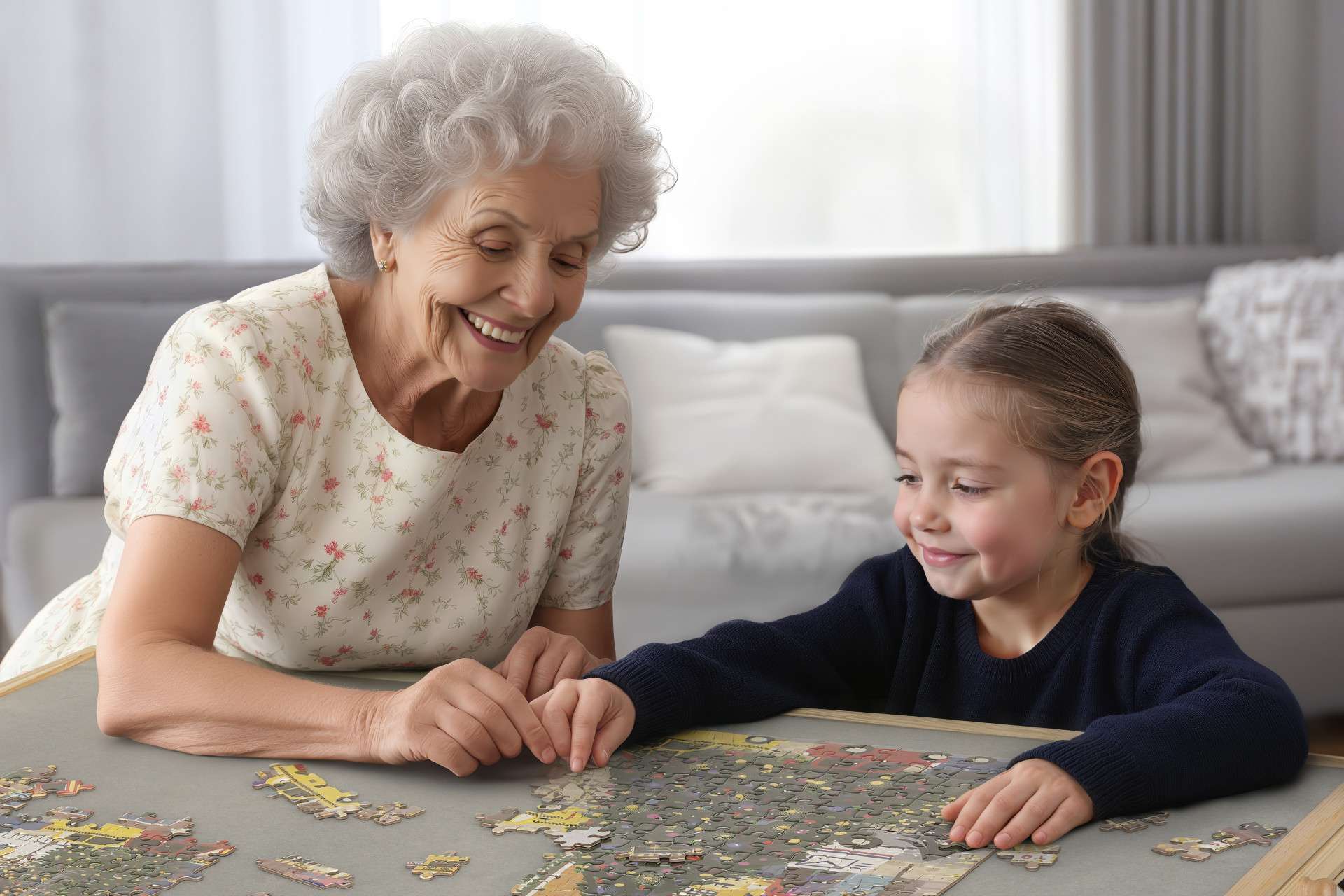 Feel Home Puzzelbord Luxury met opbergsysteem - 4 lades