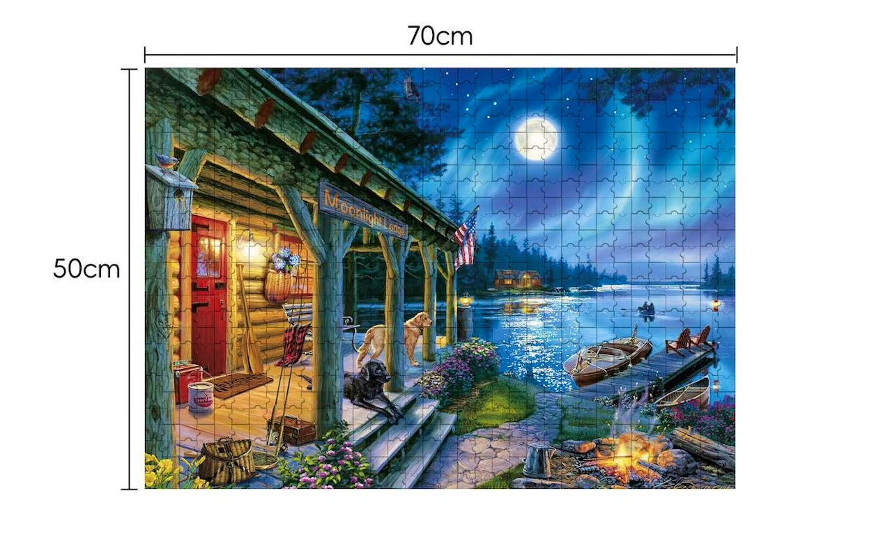Feel Home set van 3 puzzels - Landschap Editie