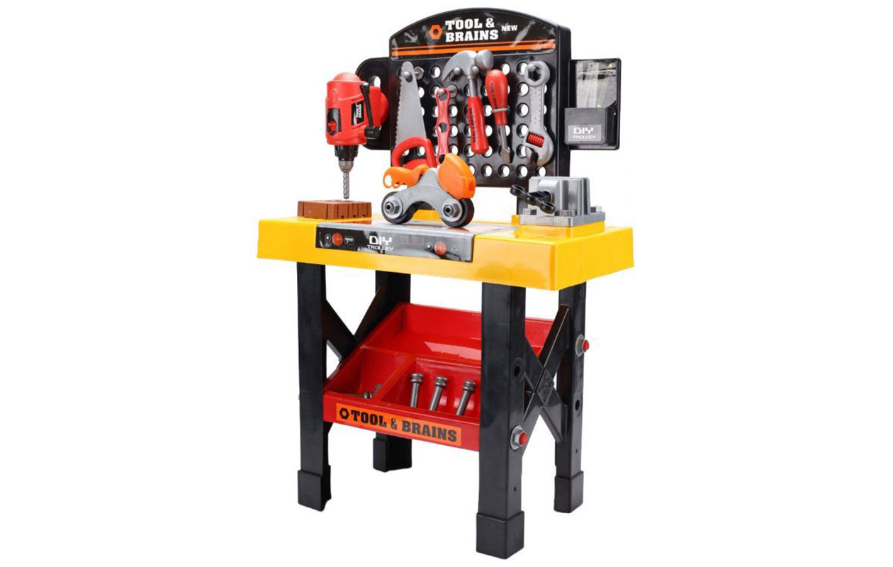 Grote Werkbank voor Kinderen – 39-delig