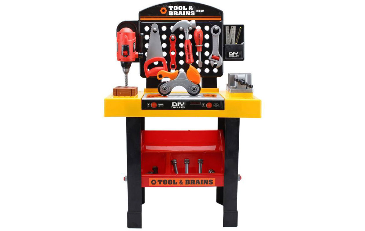 Grote Werkbank voor Kinderen – 39-delig