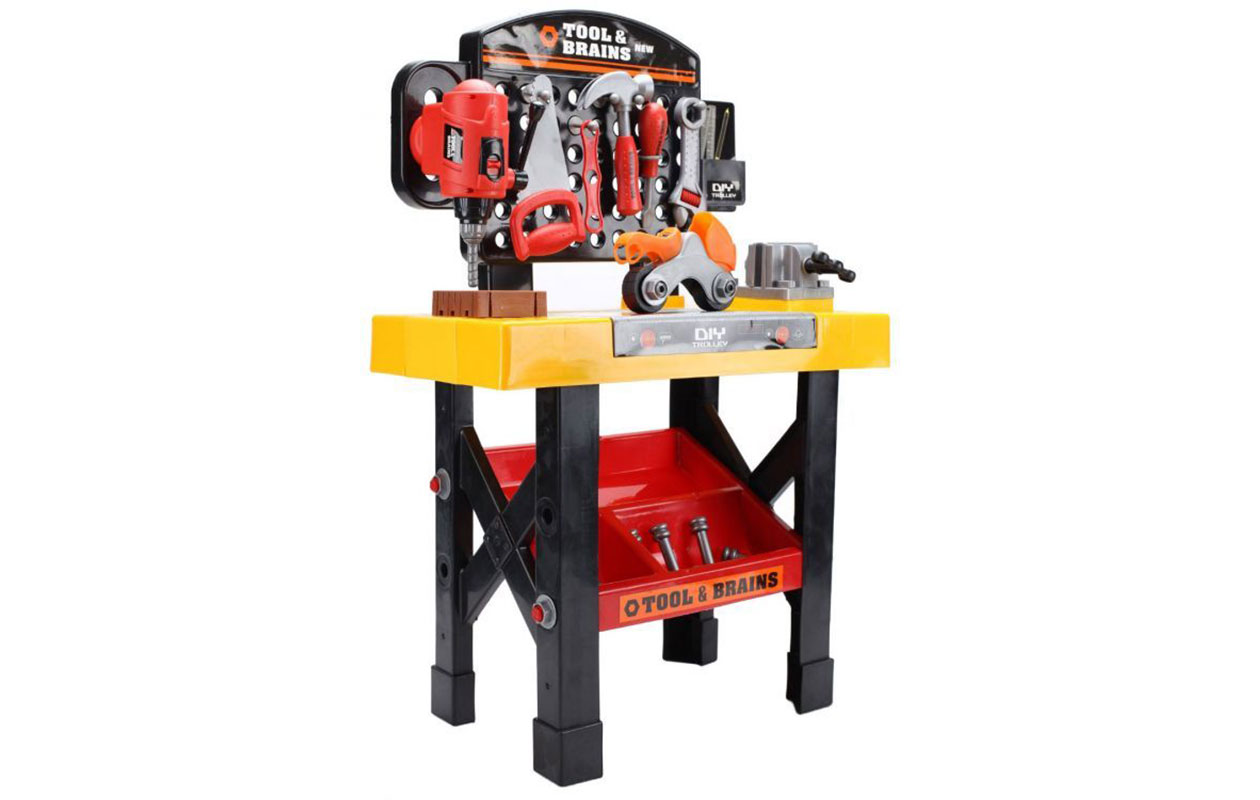 Grote Werkbank voor Kinderen – 39-delig