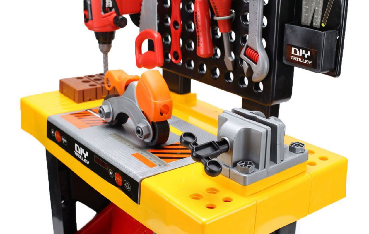 Grote Werkbank voor Kinderen – 39-delig