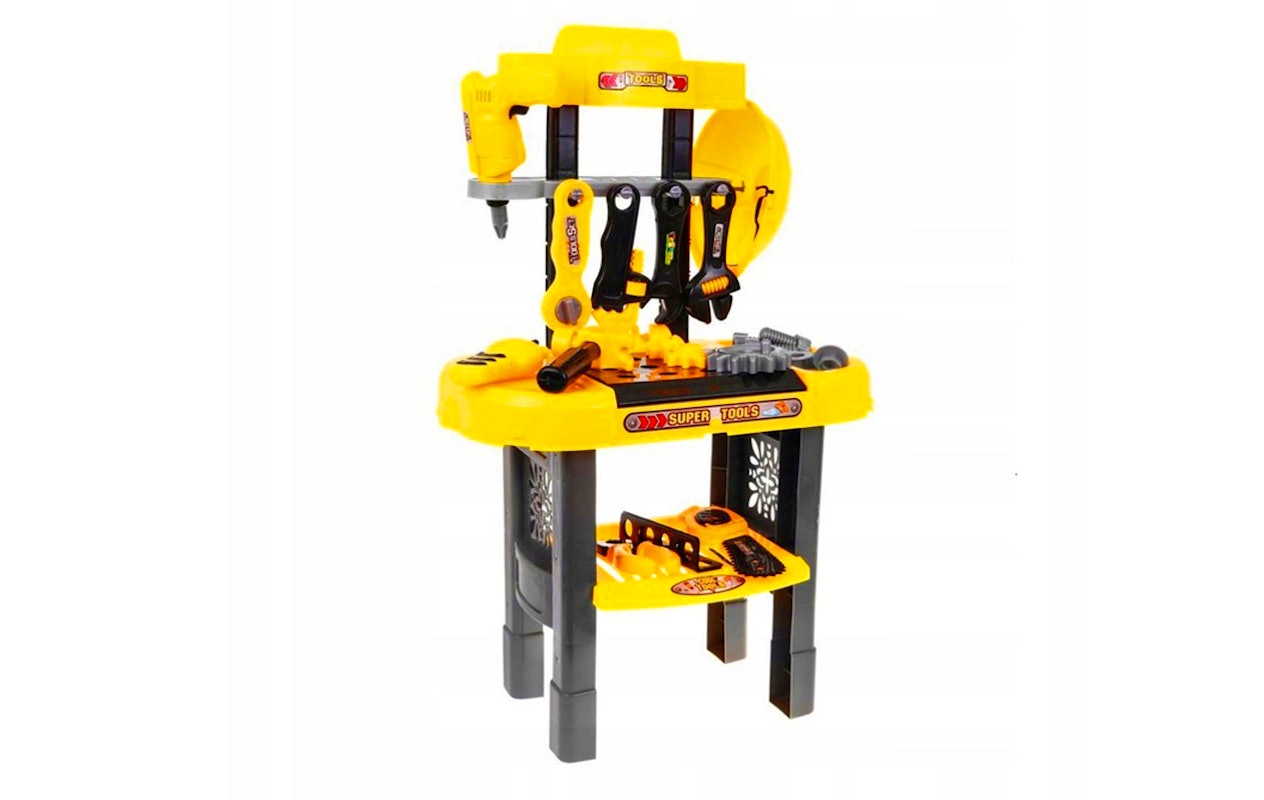 Kinder Werkbank met Gereedschap – 23-delig