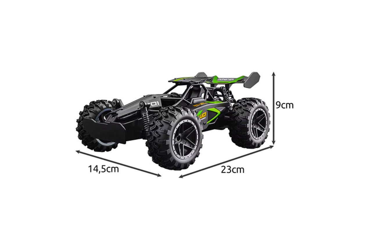 Kruzzel Voiture tout-terrain radiocommandée